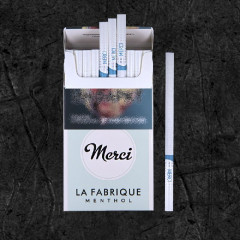 Сигареты MERCI La Fabrique Menthol SuperSlim (Ментол)